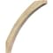 Ekena Millwork 4"W x 42"D x 42"H Thorton Rough Sawn Knee Brace, Douglas Fir BRC04X42X42THR00RDF - alternate 1